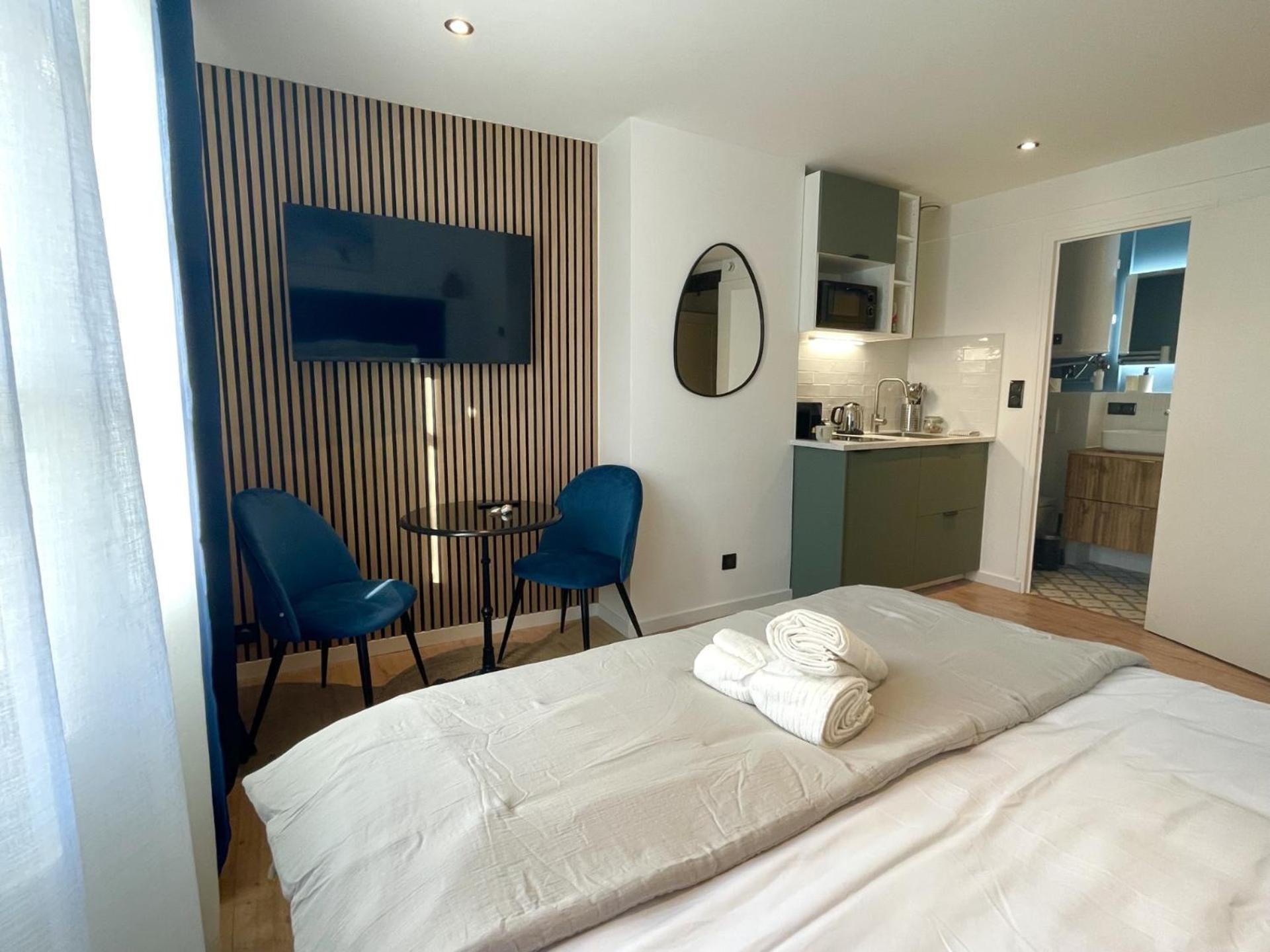 Sous Le Chene Bleu - Appartement Cosy Au Coeur De 第戎 外观 照片